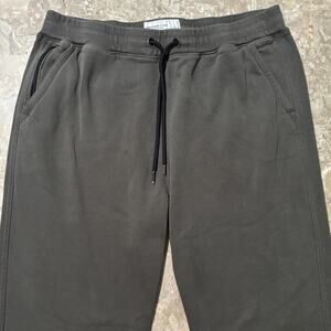 Abercrombie & Fitch Sweatpants Mens Large Long Soft Fleece Essentials Joggers